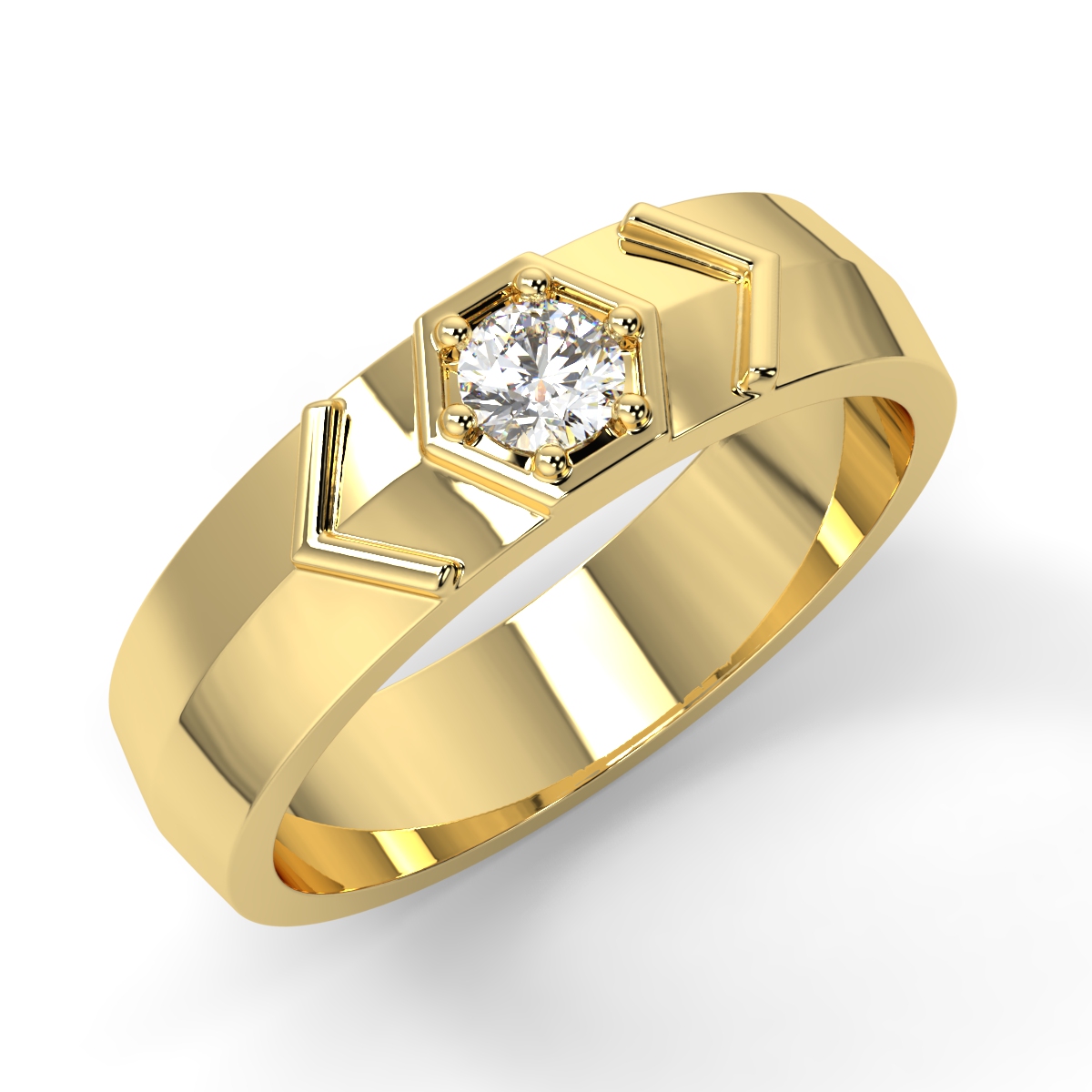 Soul-i-taire Gents Ring