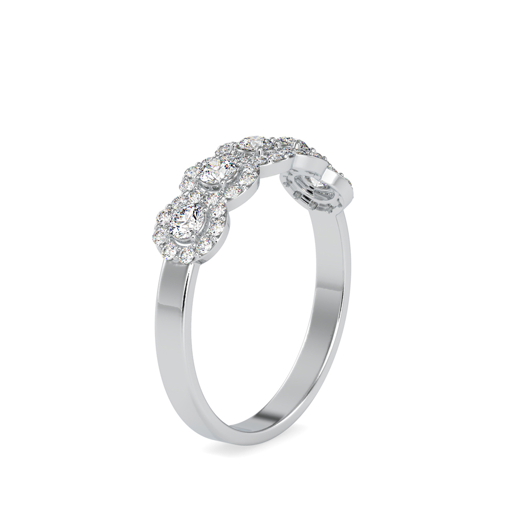 The Pine Orb Diamond Ring