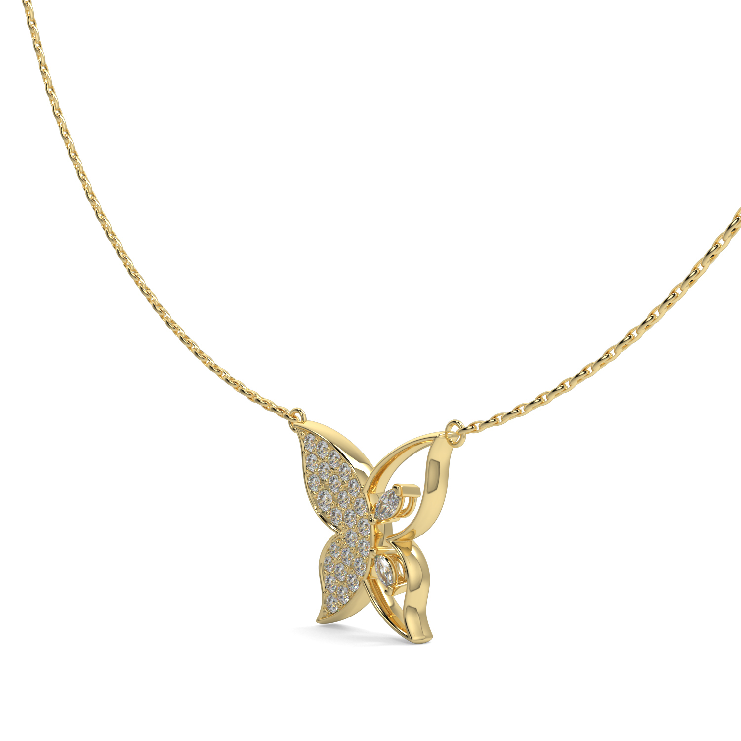 Kimana Butterfly Necklace