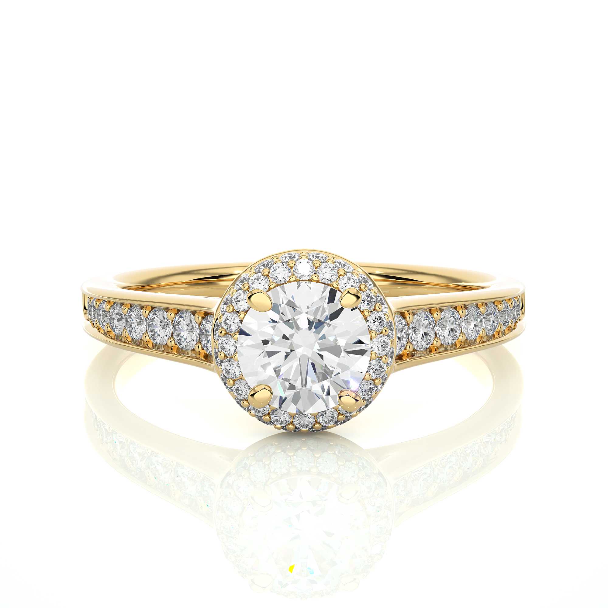 Yen Ring - Solitaire Diamond Ring