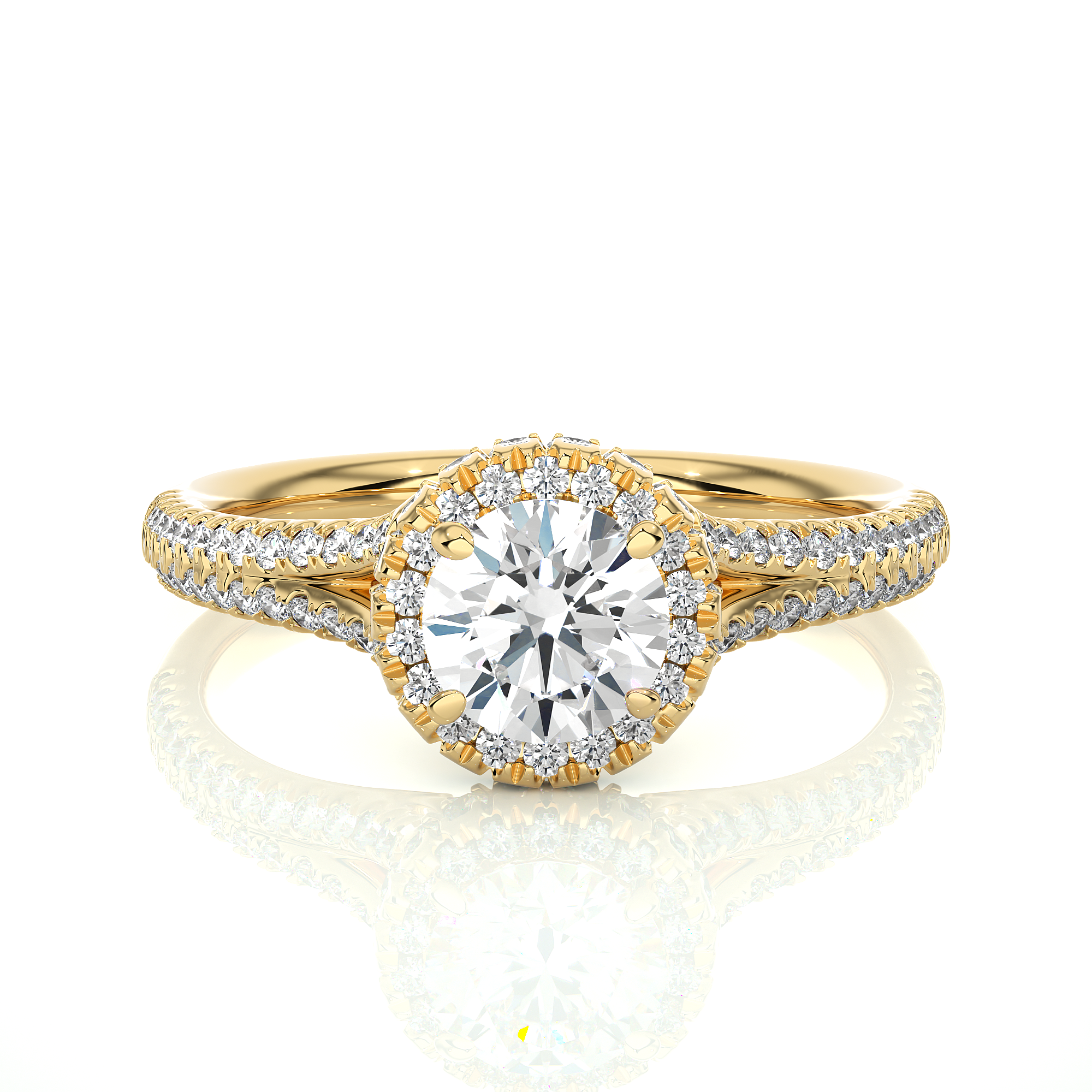 Elan Ring - Solitaire Diamond Ring