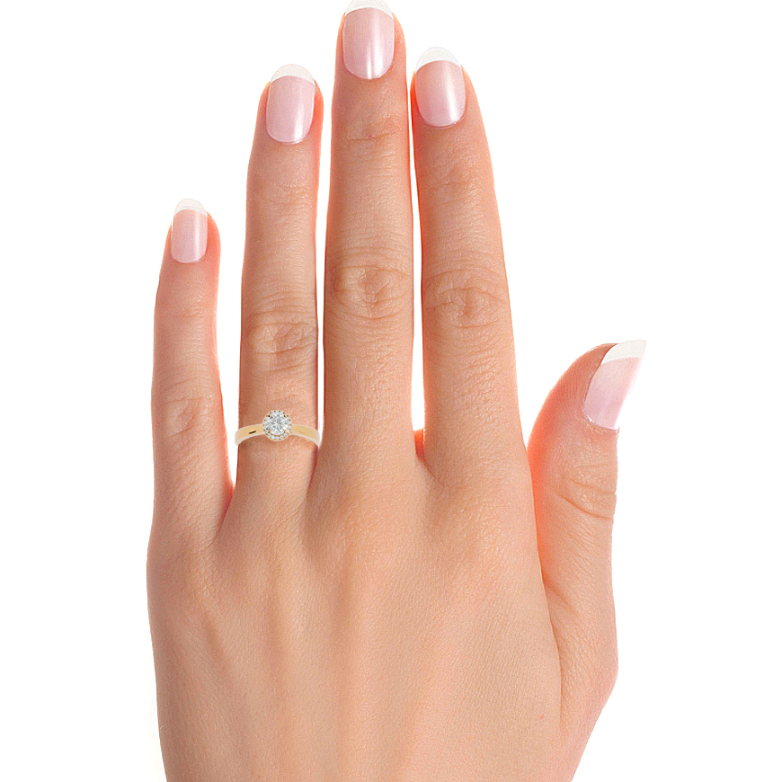 Elan Ring - Solitaire Diamond Ring