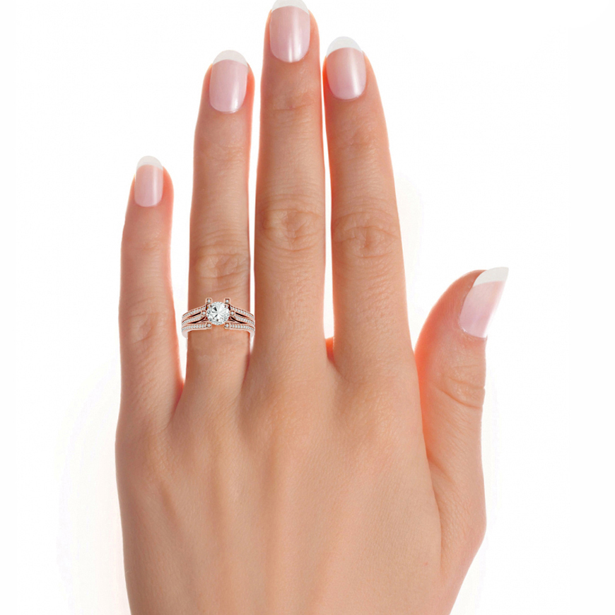 Amelia Ring - Solitaire Diamond Ring
