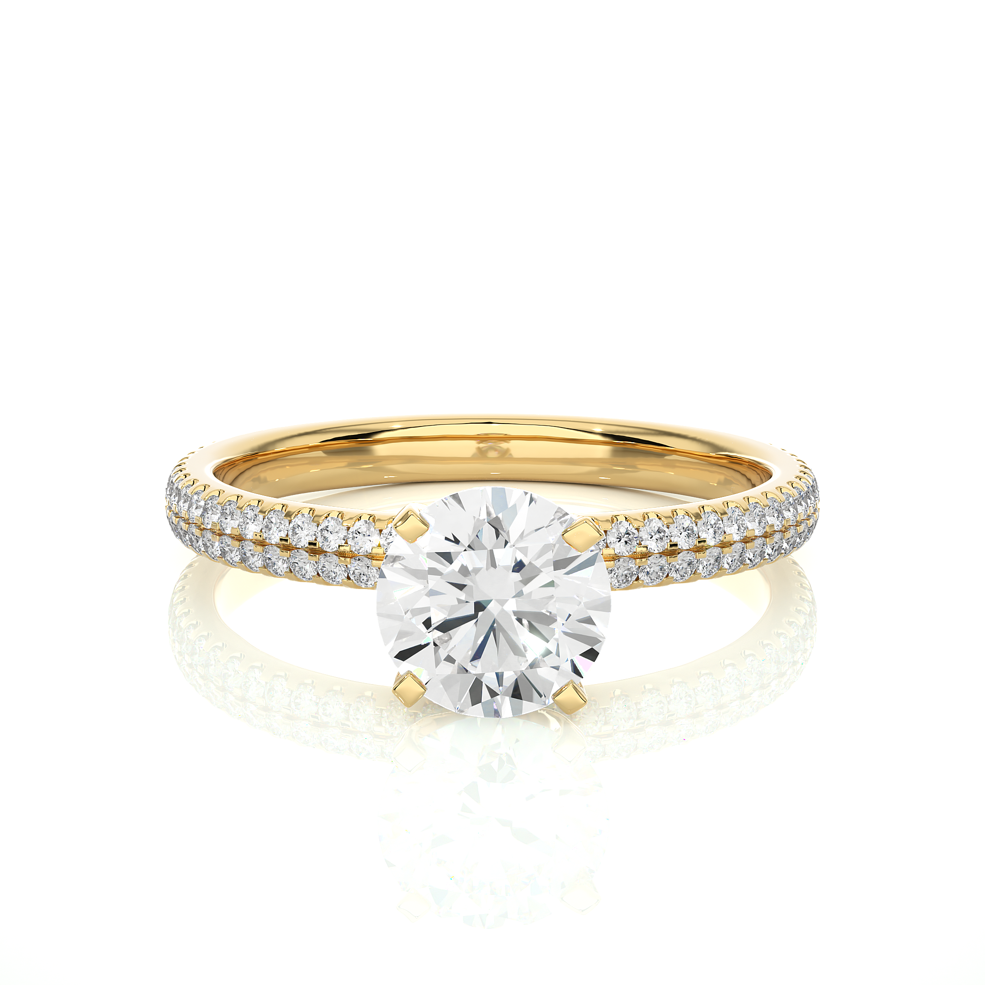 Tiana Ring - Solitaire Diamond Ring