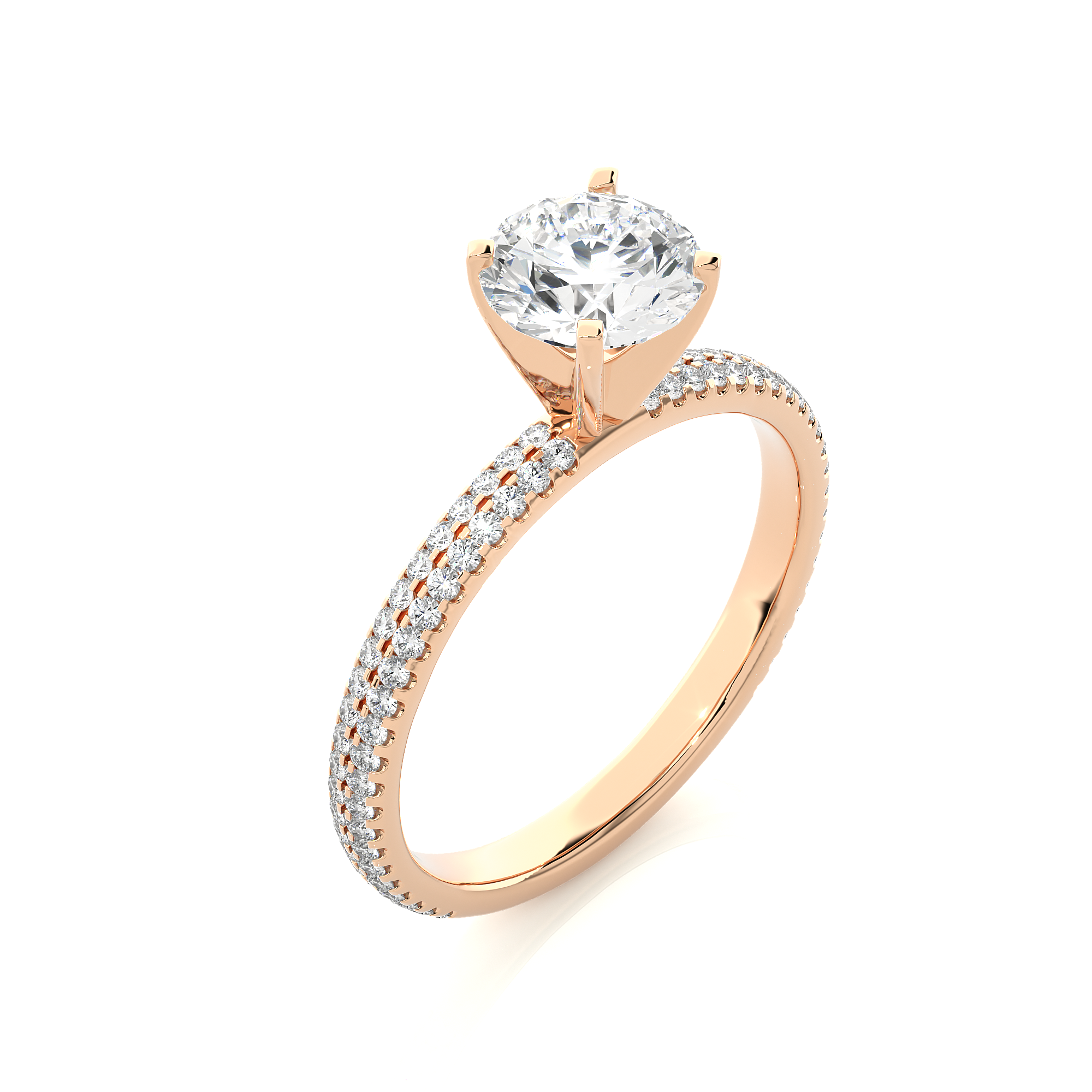 Tiana Ring - Solitaire Diamond Ring